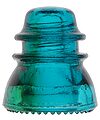 CD 154 HEMINGRAY, Hemingray Blue/Green Two Tone; Nice and colorful