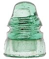 CD 156 AM.INSULATOR CO., Light Green Aqua; Less common color