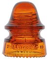 CD 162 HEMINGRAY, Bright Orange Amber; Stunning color UPDATE: