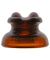 CD 230 HEMINGRAY, Dark Orange Amber; Frog eyes