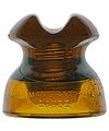CD 252 HEMINGRAY, Honey Olive Amber; NOT Flashed Amber
