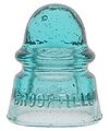 SI 162 BROOKFIELD, Light Aqua; Only 1" tall