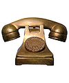 Telephone, Bronze; Great paperweight