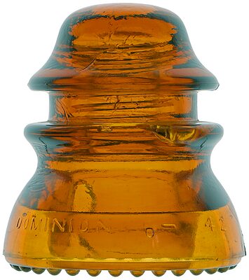 CD 154 DOMINION, Orange Amber; Attractive color!