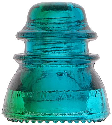 CD 154 HEMINGRAY, Hemingray Blue/Green Two Tone; Great color split!