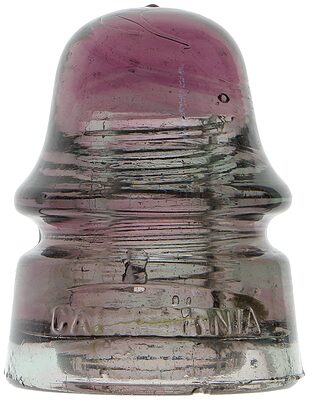 CD 162 CALIFORNIA, Purple/Sage Green Two Tone; Nice color separation!