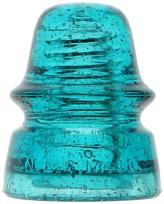CD 162 N.E.G.M.CO., Blue w/ Seed Bubbles; Loaded with attractive bubbles!