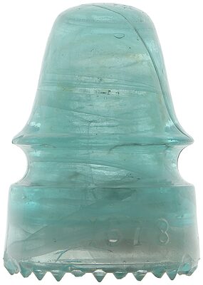 CD 162.4 1678, Milky Aqua w/ Amber; Eye-catching character!
