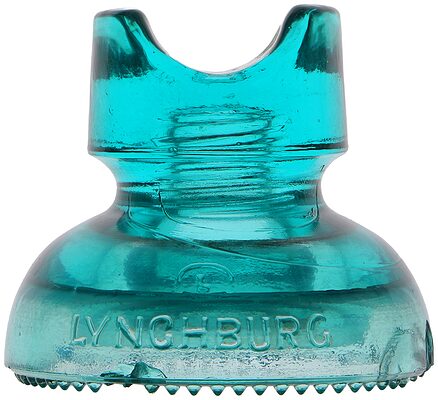 CD 306 LYNCHBURG, Blue Aqua; Scarce style!