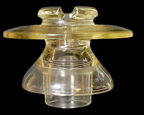 CD 328 PYREX, Light Straw; Rare and BIG!