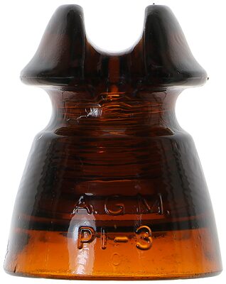 CD 590 A.G.M. {Australia}, Dark Orange Amber; Colorful and eye-catching!