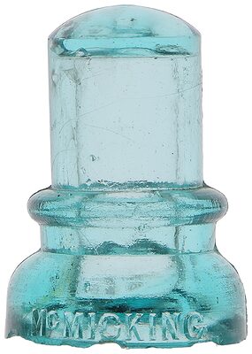 CD 734 MCMICKING, Light Aqua; Tiny, classic threadless!
