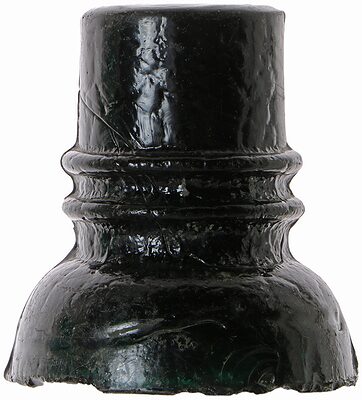 CD 737 {Unembossed}, Dark Teal Green; Nice and crude!