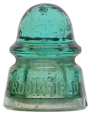 SI 162 BROOKFIELD "Salesman's Sample" {CD 162 style}, Light Aqua; Tiny go-with!
