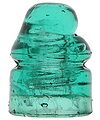 CD 133.1 DEC. 19, 1871, Green Aqua; Large dent in dome!
