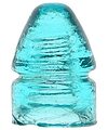 CD 133.4 {Unembossed}, Bright Blue; A Wormser!
