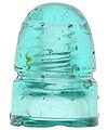 CD 143 {Unembossed} {Canada}, Light Aqua {Double Threaded}; Old, rare, and unique!
