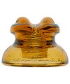 CD 230 HEMINGRAY, Yellow Amber; Note the LOWEX embossing!