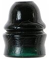 CD 729 {Unembossed}, Dark Teal Green; Compromise style!