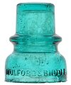 CD 735 MULFORD & BIDDLE, Blue Aqua; Small Pilgrim Hat!