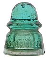 SI 162 BROOKFIELD "Salesman's Sample" {CD 162 style}, Light Aqua; Tiny go-with!