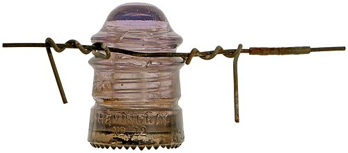 CD 113 HEMINGRAY, Lavender w/ Tie Wire