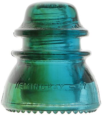 CD 154 HEMINGRAY, Hemingray Blue/Green Two Tone