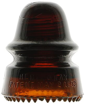 CD 162 HEMINGRAY, Dark Red Amber
