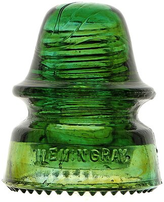 CD 162 HEMINGRAY, Green w/ Amber Blending