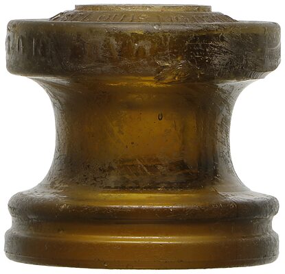 CD 1052 ST.LOUIS MALLEABLE, Yellow Amber