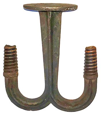 Metal Double J Bracket