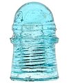 View lot 11 CD 105 AM.INSULATOR CO., Light Aqua