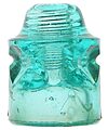 View lot 47 CD 135 CHICAGO INSULATING CO., Light Aqua
