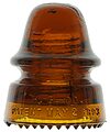 View lot 79 CD 162 H.G.CO., Dark Orange Amber