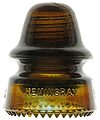 View lot 87 CD 162 HEMINGRAY, Aqua/Green/Amber Tri-Tone
